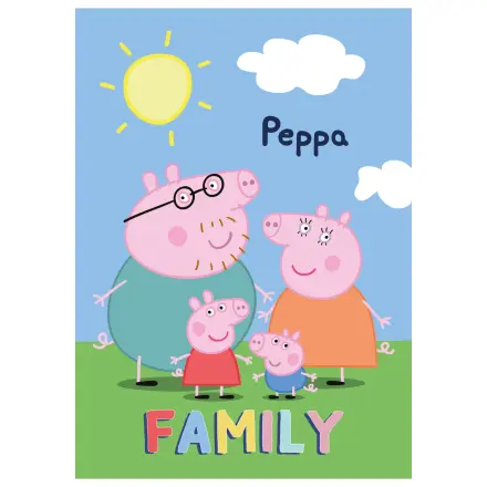 Peppa Pig Rodinná fleecová deka fotografii produktu