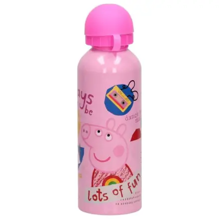 Peppa Pig Fun hliníková láhev na pití s víčkem 500 ml fotografii produktu