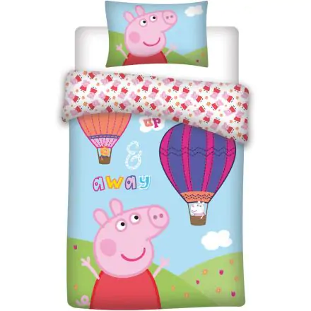 Peppa Pig Dětské povlečení na přikrývku set 100x135cm, 40x60cm fotografii produktu
