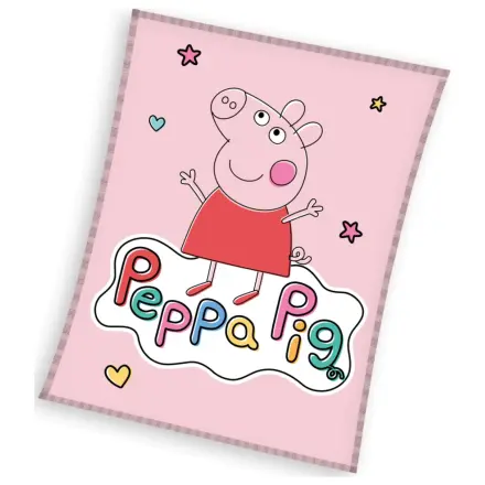 Peppa Pig Happy fleecová deka fotografii produktu