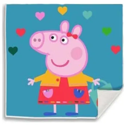 Peppa Pig Hearts Magic ručník na ruce, ručník na obličej, ručník 30x30cm fotografii produktu