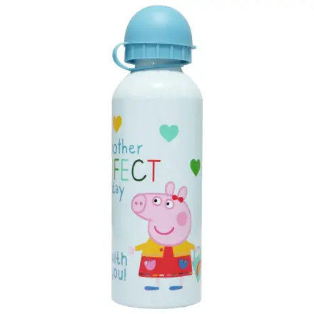 Peppa Pig Perfect Day hliníková láhev na vodu s pítkem 500 ml fotografii produktu