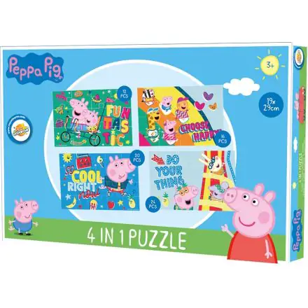 Peppa Pig skládačka 4 v 1 fotografii produktu