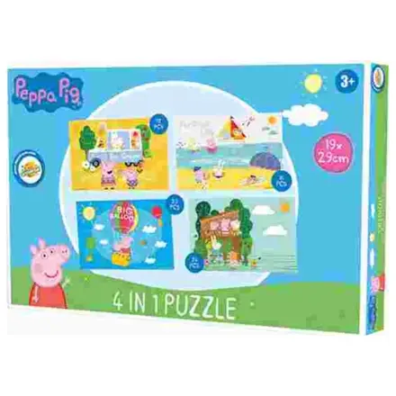 Peppa Pig Letní skládačka 4 v 1 fotografii produktu