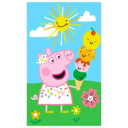 Peppa Pig Summer Time ručník na ruce, ručník na obličej, ručník fotografii produktu