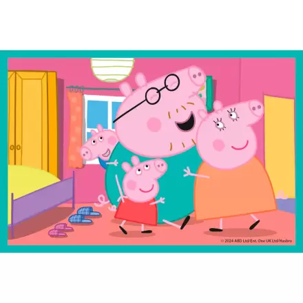 Peppa Pig krychlové puzzle 6ks termékfotója