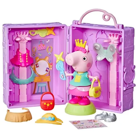 Peppa Pig Peppa's Dress-Up šatní skříň + figurka 15cm fotografii produktu
