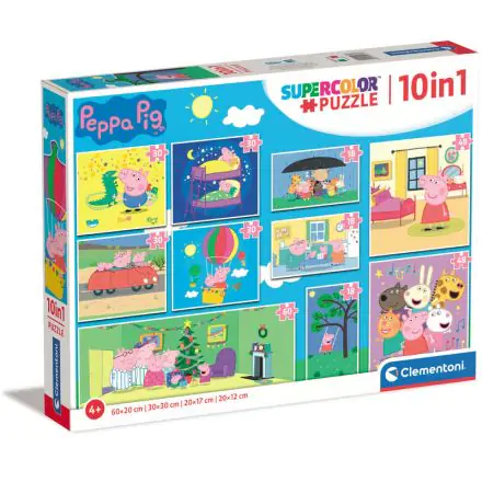 Peppa Pig puzzle 18+30+48+60 dílků termékfotója