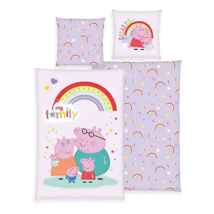 Peppa Pig ložní povlečení Ver. 2 135 x 200 cm fotografii produktu