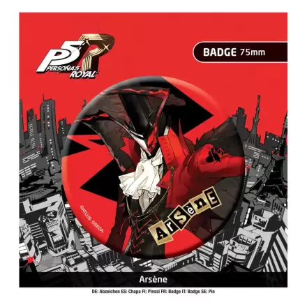 Persona 5 Royal Pin Odznak Arséne fotografii produktu