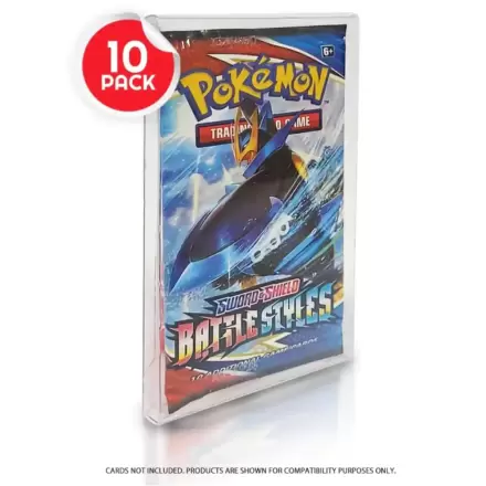 PET Protectors 10-Pack pro boostery, karty Magic, Yu-Gi-Oh fotografii produktu