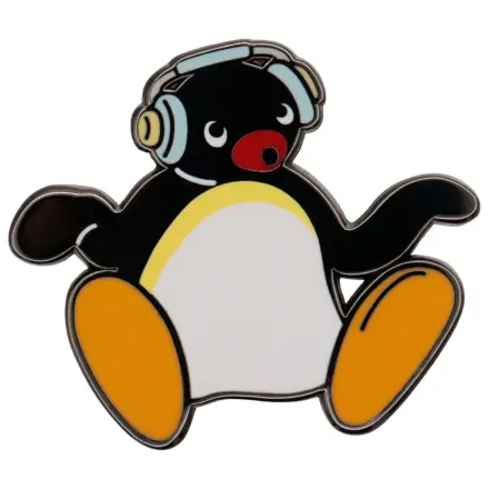 Pingu Pin Badge Headphones limitovaná edice odznaku s špendlíkem Sluchátka fotografii produktu
