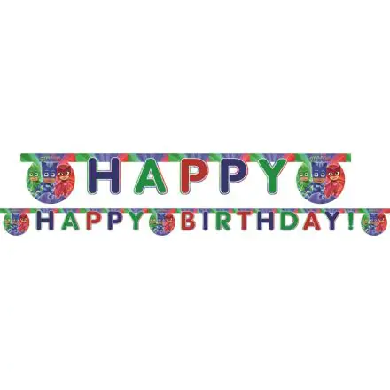 PJ Masks, PJ Masks Happy Birthday banner 200 cm fotografii produktu