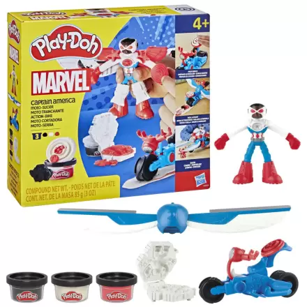 Play-Doh Marvel Captain America Motorová sekačka termékfotója