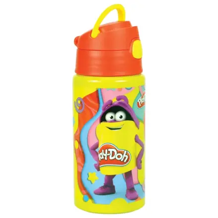 Play-Doh Happy hliníková lahev s brčkem a závěsem 500 ml fotografii produktu