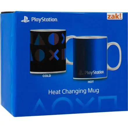 Playstation hrnek měnící barvu 325ml termékfotója