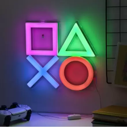 PlayStation LED nástěnná lampa termékfotója