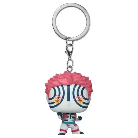 Kapese Funko POP Klíčenka Demon Slayer Kimetsu no Yaiba Akaza fotografii produktu