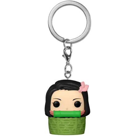 Pocket POP Keychain Demon Slayer Kimetsu no Yaiba Nezuko Kamado - Klíčenka termékfotója