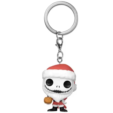 Kapesní Funko POP Klíčenka Disney Nightmare Before Christmas Santa Jack Exclusive termékfotója