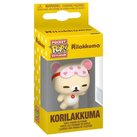 Pocket POP klíčenka Rilakkuma Korilakkuma fotografii produktu