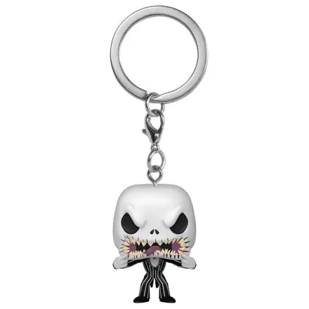 Nightmare Before Christmas kapesní POP! vinylové klíčenky 4 cm Jack (strašidelný obličej) termékfotója