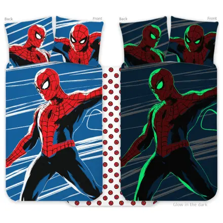Spider-Man Agility svítící v noci dětský povlak na peřinu pro batolata fotografii produktu
