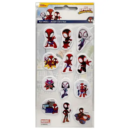 Spider-Man Techno Racer Puffy houbový set nálepek fotografii produktu