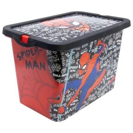 Spider-Man Urban Web plastový úložný box 7 l fotografii produktu