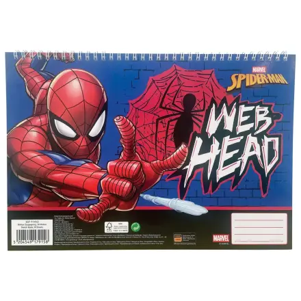 Spider-Man Web Head A/4 spirálový skicář, 30 listů fotografii produktu