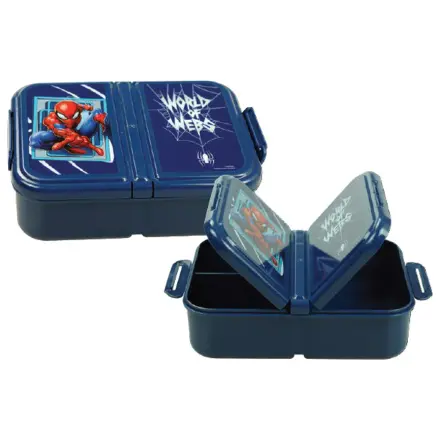 Spider-Man World Multi-Compartment krabička na oběd, krabička na sendviče fotografii produktu