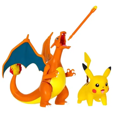 Pokémon Figure 2-Pack Charizard 11 cm & Pikachu 5 cm fotografii produktu