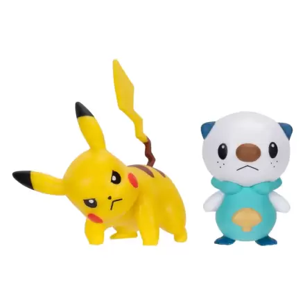 Pokémon Figure 2-Pack Oshawott & Pikachu 8 cm – 2 balení figurek fotografii produktu