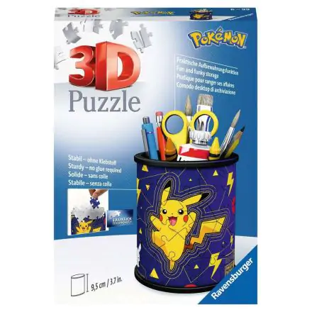 Pokémon 3D Puzzle Držák na tužky (54 dílků) fotografii produktu