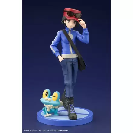 Pokémon ARTFXJ Socha 1/8 Calem & Froakie 20 cm fotografii produktu