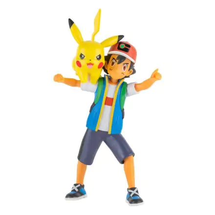 Pokémon Battle Feature figurky Ash & Pikachu 11 cm fotografii produktu