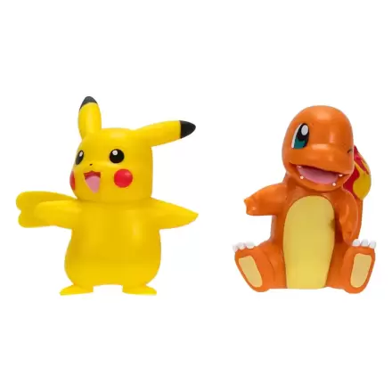Pokémon Battle Figure First Partner Set Figure 2-balení Charmander #2, female Pikachu fotografii produktu