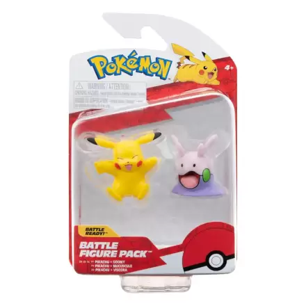 Pokémon Battle Figure balení minifigurek 2-balení Pikachu & Goomy 5 cm fotografii produktu