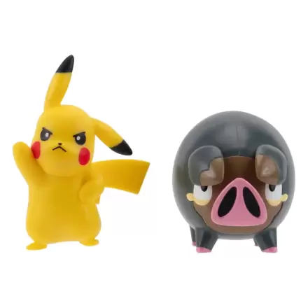 Sada bojových figurek Pokémon 2-balení Pikachu #5, Lechonk 5 cm fotografii produktu