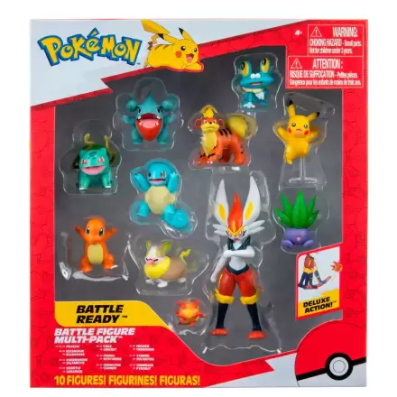 Pokemon Battle Ready balení 10 figurek termékfotója