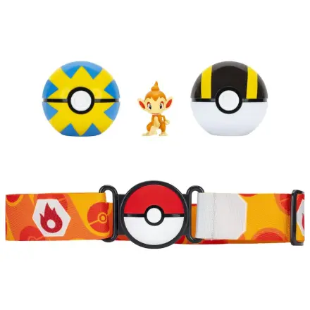 Pokémon Clip 'n' Go Sady pásů Chimchar fotografii produktu