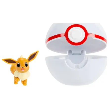 Pokémon Clip 'N' Go Eevee a Premier Ball fotografii produktu
