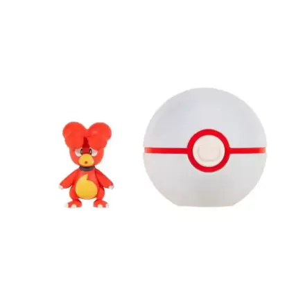 Pokémon Clip'n'Go Poké Baly Magby & Poké Bal termékfotója