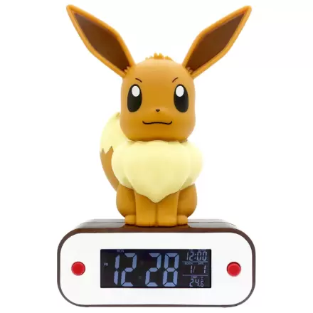 Pokémon Budík se světlem Evoli 22 cm fotografii produktu