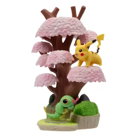 Pokémon Environment Set Jarní les & Caterpie & Pikachu fotografii produktu