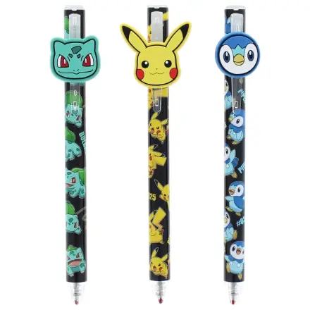 Pokémon mazací gelová pera 3 balení fotografii produktu