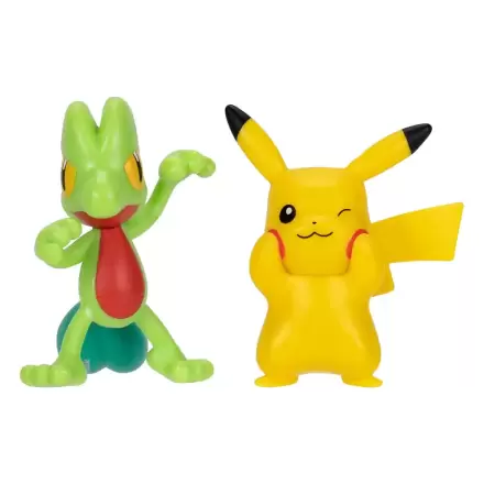 Pokémon First Partner Battle Figure Set Figurky 2-Pack Treecko & Pikachu #8 fotografii produktu