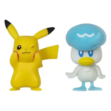 Pokémon Gen IX Battle Figure Pack Mini Figurka 2-balení Pikachu & Quaxly 5 cm fotografii produktu