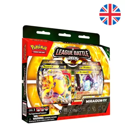 Pokemon League Battle Deck Miraidon Ex sběratelská karetní hra termékfotója