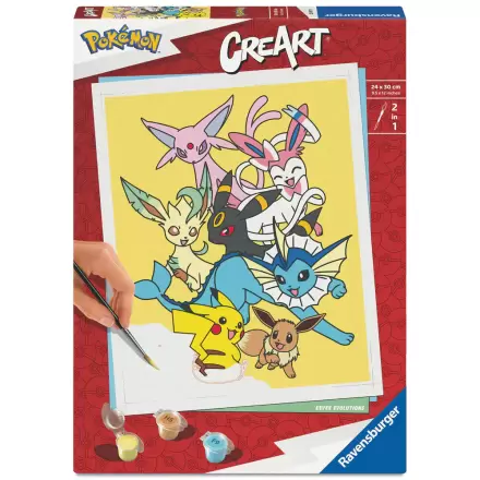 Pokemon Legendary adult CreArt Malířská sada fotografii produktu